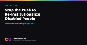 Stop Re-Institutionalizing Disabled People: Take Action